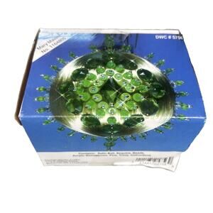 Open Box Mary Maxim Beaded Ornament Kit #5756 May Emerald Green Satin Ball